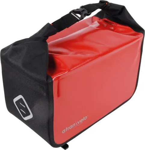 Atran Velo Travel AVS Gepäckträgertasche - Fahrradtaschen mit 10,5 l Volumen, wasserdichtem Rollverschluss und 3 herausnehmbaren Innentaschen für optimale Organisation.
