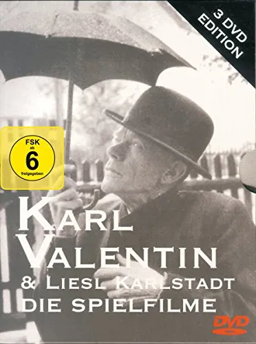 Karl Valentin & Liesl Karlstadt - Die Spielfilme (3 DVDs) - Klassische Filme für die ganze Familie, freigegeben ab 6 Jahren und voller humorvoller Unterhaltung.