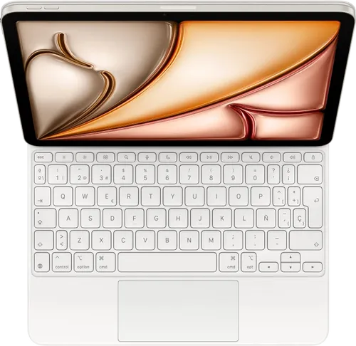 Apple Magic Keyboard mit Trackpad für iPad in weiß von Apple