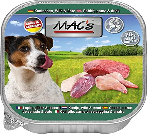 MACs Dog Wild & Lamm | 6x 200g Hundefutter nass