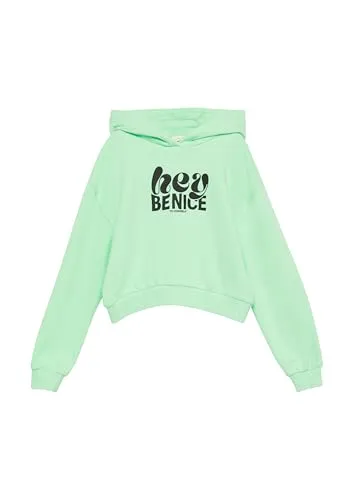 s.Oliver Oversized Kapuzen-Sweatshirt mit Front-Print