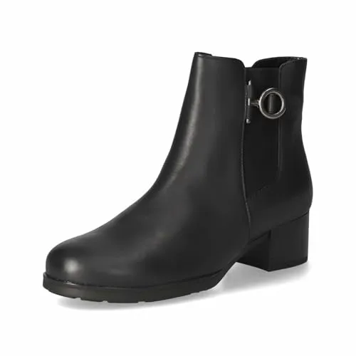 Gabor Damen Chelsea Boots - Elegante Wechselfußbett Stiefeletten - Wanderschuhe mit Best Fitting und halbstiefel Design für optimalen Komfort. Ideal für Übergangssaison und vielseitig kombinierbar.