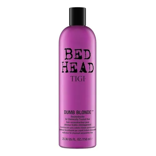Tigi Bed Head Dumb Blonde Reconstructor 750 ml - Haarpflege für blondes Haar, repariert und revitalisiert geschädigtes Haar für strahlenden Glanz.