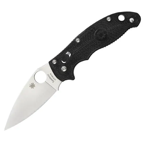 Spyderco Manix 2 mit CTS BD-1N Klinge, FRCP Griff in schwarz, Ball Bearing Lock