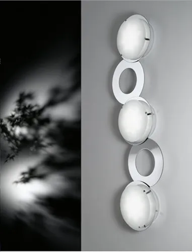 Eglo Privero LED Deckenleuchte 90922 - Stilvolle 3-flammige Deckenleuchte aus chromfarbenem Stahl mit geätztem Glas. Inklusive energieeffizienter LED-Leuchtmittel für warmweißes Licht – ideal für jedes Wohnambiente.