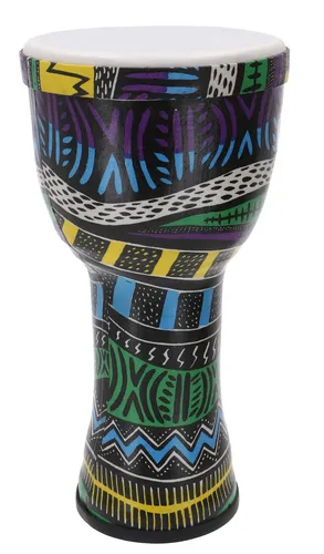 Farbige Djembe