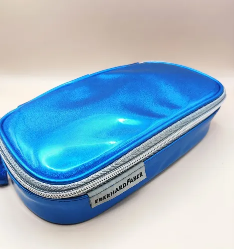 Eberhard Faber 577567 - Jumbo Schlamperbox Glitzer in dunkelblau,leer,*NEU*