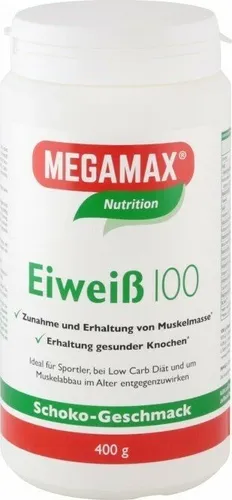 EIWEISS 100 Schoko Megamax Pulver 400 g