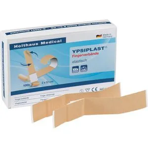 Holthaus Pflaster Ypsiplast, 100 Strips, elastisch, 12 x 2cm