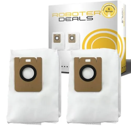 Roboter Deals - Staubbeutel, Schmutzbeutel, Staubsauger-Beutel (2 Stück) für Dreame D10 Plus, D10s Plus Staubsaugroboter mit Absaugstation