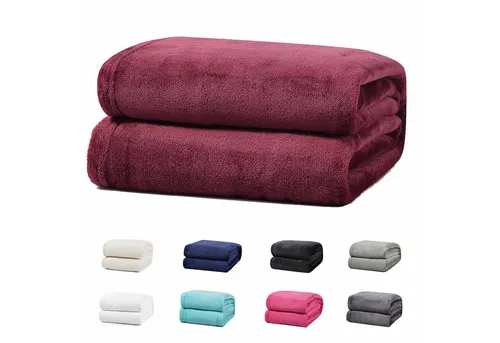 Wohndecke Luxury Kuscheldecke, 150x200 cm, 220x240 cm, 230x270 cm, Buymax, super weiche Fleece-Tagesdecke, Sofadecke