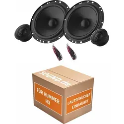 JUST SOUND JBL Stage2 64CFS Lautsprecher Einbauset für Hummer H3