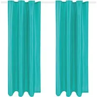 Vorhänge & Gardinen Türkis von Arsvita