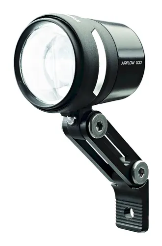 Trelock LS780 LED-Scheinwerfer - Hochleistungs Fahrradbeleuchtung mit 100 Lux, ideal für E-Bikes, sorgt für optimale Sichtbarkeit und Sicherheit bei Nachtfahrten.