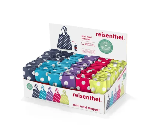 mini-maxi-Shopper reisenthel - dots BHT 43.50x60x7 cm bunt Tasche