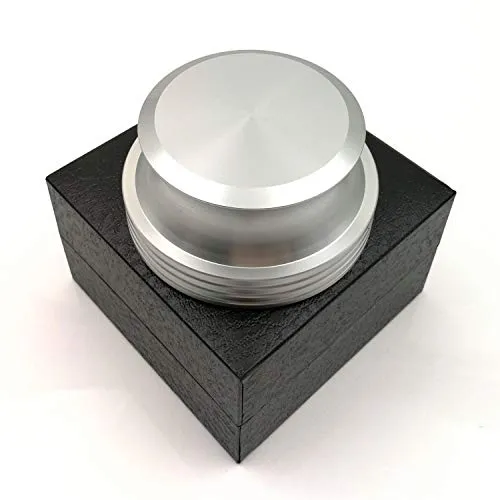 Waudio Plattengewicht Plattenspieler Vinyl Klemme Lp Disc Stabilisator silber