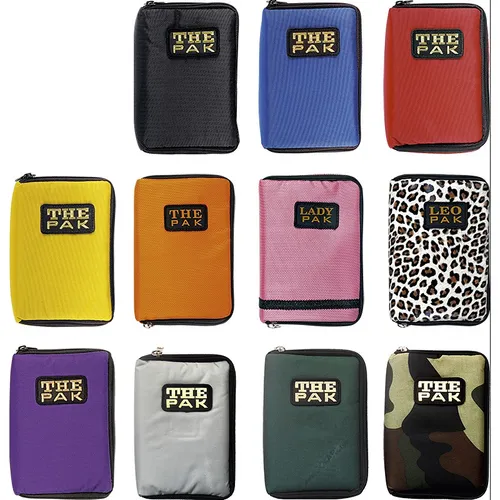 Karella Darttasche THE PAK - rot/schwarz | Darts Etui Tasche für Dartpfeile