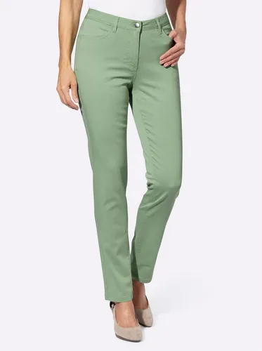 Sieh an! Bequeme Jeans Stretch-Hose leicht vertieft von Sieh an!