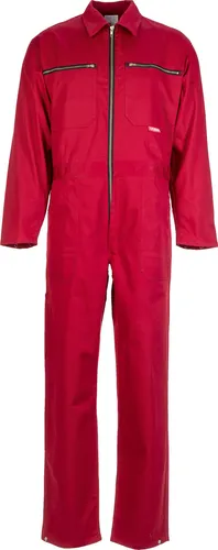 Rallyekombi 0651 mittelrot, Größe 28 - Berufsoverall 0651 in mittelrot, Größe 28, bietet strapazierfähigen Schutz und hohen Tragekomfort für handwerkliche Berufe.