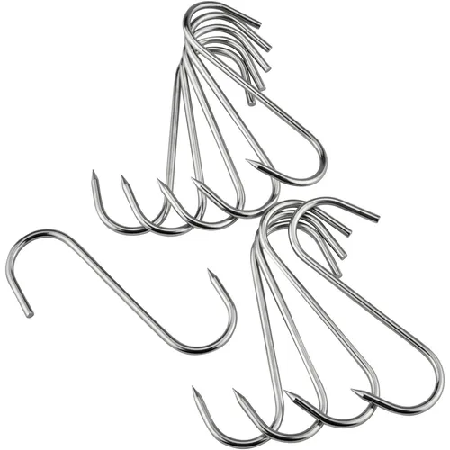 Wald & Forst S-Haken Edelstahl – 10er-Pack Aufbrechen NEU