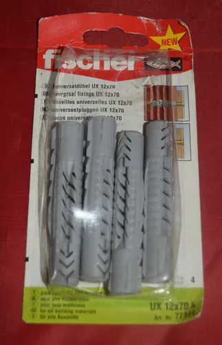 Stück Fischer 77849 Universaldübel UX 12x70K (B50) 4