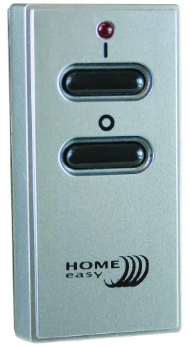 Home Easy HE301EU 1 Kanal Funk-Fernbedienung mit Schlüsselanhänger/Funkreichweite, 30 m