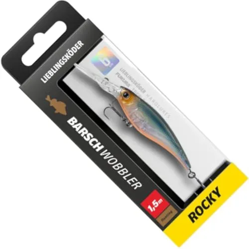 Lieblingsköder Barschwobbler 6cm 5,3g - Wobbler, Farbe Lieblingsköder:Rocky