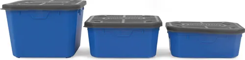 PRESTON 1,2l Bait Tub Madendose gelochter Deckel Box Köderdose 15,5x15,5x7,5cm