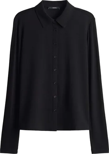 someday Langarmbluse - Elegante Bluse mit schmaler Passform und geradem Schnitt, ideal für jeden Anlass. Leichte Transparenz und weicher Griff sorgen für Komfort und Stil.