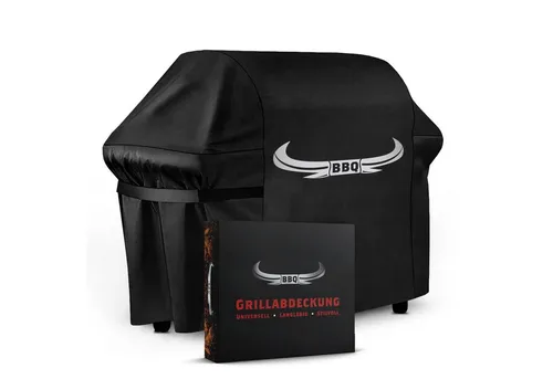 BBQ Universelle Grillabdeckung 122cm x 61cm x 147cm von Amandi