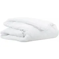 Produktbild vidaXL Decken & Bettdecken Weiß 135 x 220 cm Mikrofaser