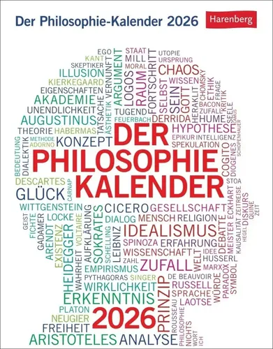 Philosophie-Kalender 2026: Tägliche Denkanstöße von Harenberg