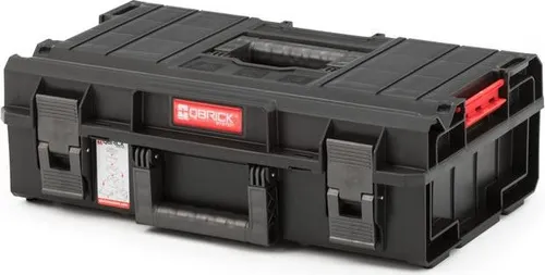 Qbrick System ONE 200 2.0 Basic Werkzeugkoffer - Modularer Werkzeugkoffer mit 15,4 l Volumen, IP66 Schutz vor Wasser und Staub, individuell anpassbare Fächer und bis zu 120 kg belastbar – ideal für anspruchsvolle Einsätze.