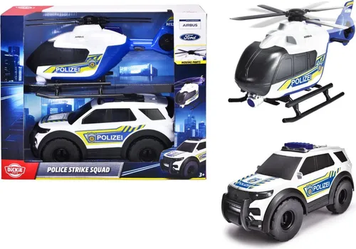 Dickie Toys Modellauto Police Strike Squad 23cm/26cm