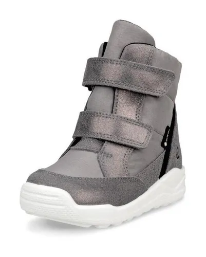 ECCO Winterstiefel URBAN MINI für Kinder, Gr. 29 - Sportliche Snowboots aus Veloursleder und Textil, wasserdicht und atmungsaktiv dank GORE-TEX, ideal für kalte Wintertage.