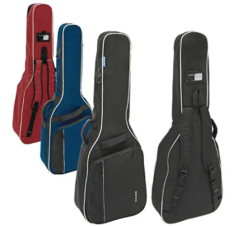 Gewa Gigbag Mini-Kindergitarre schwarz - Zubehör für Gitarre & Bass, optimaler Schutz für 1/4-1/8-Konzertgitarren mit 12 mm Schaumstoffpolsterung und praktischen Extras.