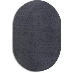 Villeroy & Boch Handwebteppich Kollektion 1748, Anthrazit, Oval, 160x230 cm, Pflegeleicht und Strapazierfähig - Der handgewebte Villeroy & Boch Teppich in Anthrazit (160 x 230 cm) vereint modernes Design und hohe Qualität. Ideal für jeden Wohnraum, pflegeleicht und für Fußbodenheizung geeignet.