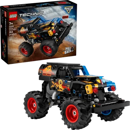 LEGO TECHNIC Monster Jam Grave Digger Feuer und Eis (42219)