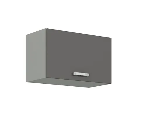 Küchen-Preisbombe Hängeschrank 60 cm Küche Bianca Grey - Hängeschrank in Grau Hochglanz, ideal für platzsparende Küchenlösungen mit modernem Design. Maße: 60 cm breit, 31 cm tief, 36 cm hoch.