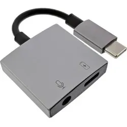 InLine - Audio Adapterkabel USB-C zu 3,5mm AUX