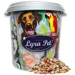 Lyra Pet® Erdnusskerne Splits - 10 kg für Wildvögel - Hochwertiges Vogelfutter aus blanchierten und mit Haut versehenen Erdnusskernen, ideal für die ganzjährige Fütterung. Unterstützt die Gesundheit von Vögeln und sorgt für eine nahrhafte Ergänzung ihrer Ernährung.