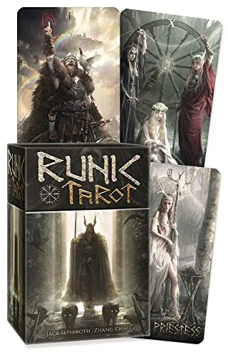 Runic Tarot Deck: Mystische Karten für spirituelle Einsichten - Religion & Glaube, einzigartiges Tarot-Deck mit Runen für tiefere Intuition und persönliche Entfaltung.