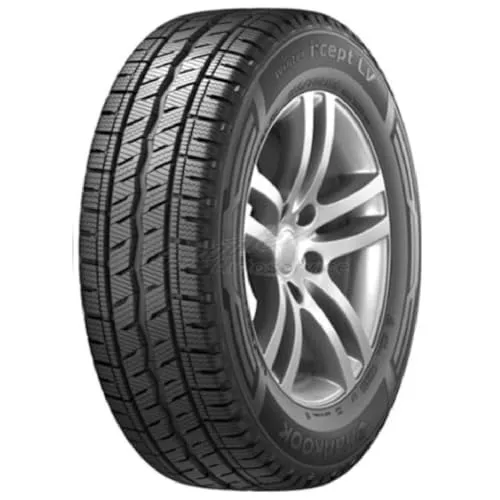 Winterreifen HANKOOK i*cept LV RW12 215/75 R16C - Autoreifen für LLKW, mit M+S-Kennzeichnung und hervorragender Nasshaftung (Klasse C) für sicheres Fahren in winterlichen Bedingungen.