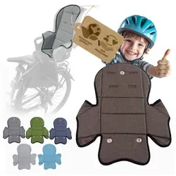 BambiniWelt by Rafael K. Fahrradkindersitz Ersatzbezug Sitzkissen für Fahrradsitz kompatibel mit Römer Jockey M5, ab: 2 Jahre, bis: 6 Jahre braun