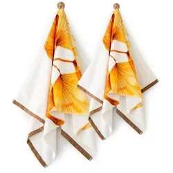 ZWOLTEX Handtücher Premium Art Design in gold von ZWOLTEX