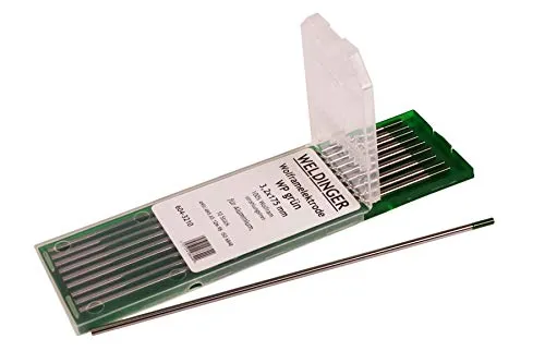 WIG-Wolframelektrode WP-grün 3,2x175 mm 10 Stück von WELDINGER
