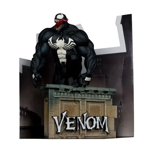 McFarlane Toys Marvel Collection Venom 29 cm Figur - Actionfigur im Maßstab 1/6, detailreiche PVC-Figur mit mehreren Artikulationspunkten für dynamisches Posieren, perfekt für Marvel-Sammler.