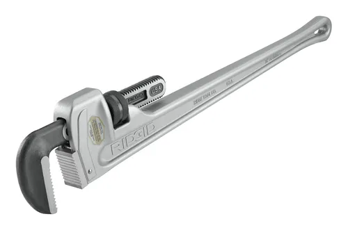 Ridgid Rohrzange gerade 5 Zoll Alu - 31110 - Rohrzangen, leichtes Aluminium-Design für müheloses Arbeiten und hohe Langlebigkeit.