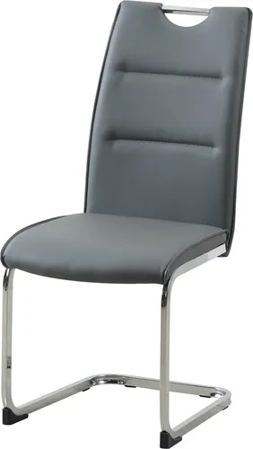 HTI-Living Schwingstuhl DannyC PU Grau in grau von HTI-Line