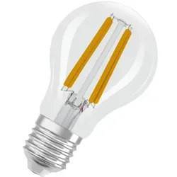 Osram LED-Lampe, 3.8 W, 806 lm, E27, kaltweißes Licht, aus klarem bleifreiem Glas